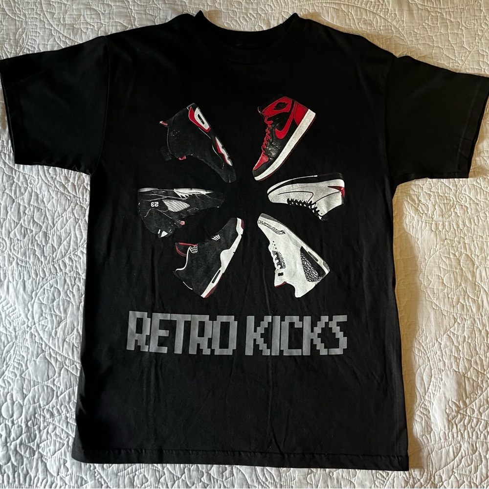 NWOT AUTHENTIC Classics Retro Kicks Tee